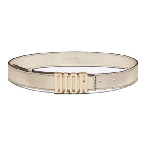 DIOR Individual Trendy Smooth Buckle Logo Women's