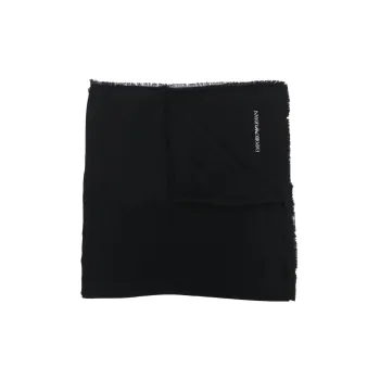 EMPORIO ARMANI Knit Scarves Men Black