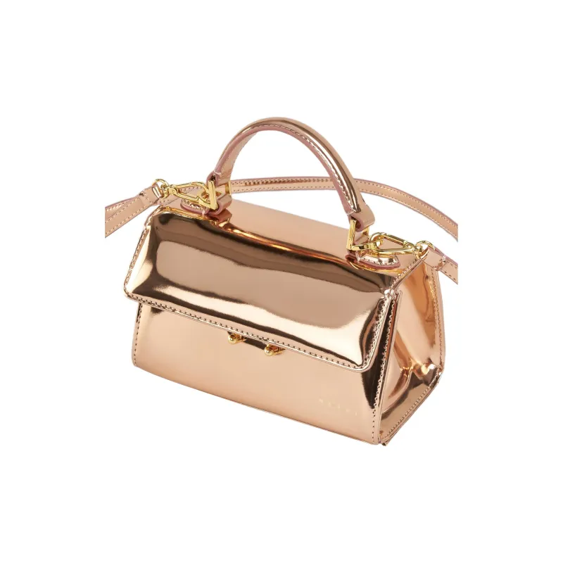 MARNI Calfskin Shoulder Bag Crossbody Bag Handbag Mini Women's Pink-3