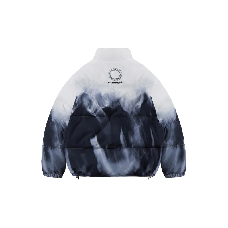 ICONS Lab Puffer Jackets Unisex Gradient White-1
