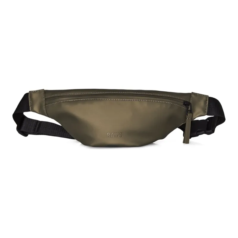 Rains Polyurethane Polyester Sports Bag Shoulder Bag Crossbody Bag Fanny Pack Sling Bag Small Size Unisex Multicolor-2