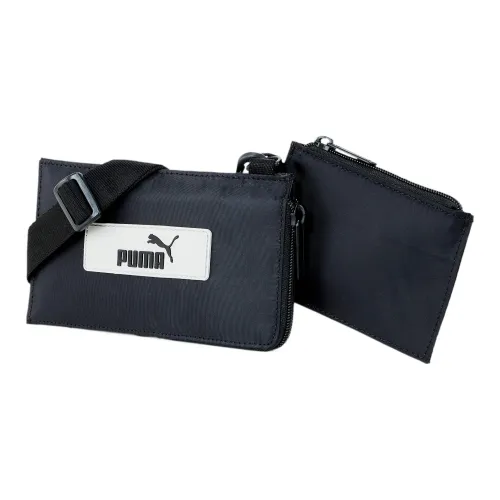 PUMA Fabric Crossbody Bag, Shoulder Bag Mini Women's Black