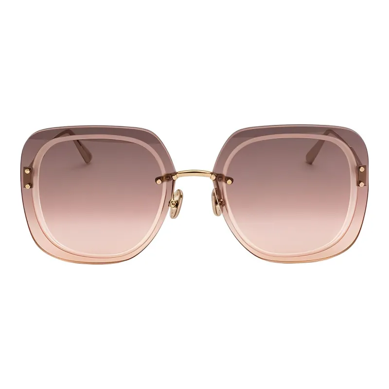 DIOR Alloy Square Glasses Unisex-1