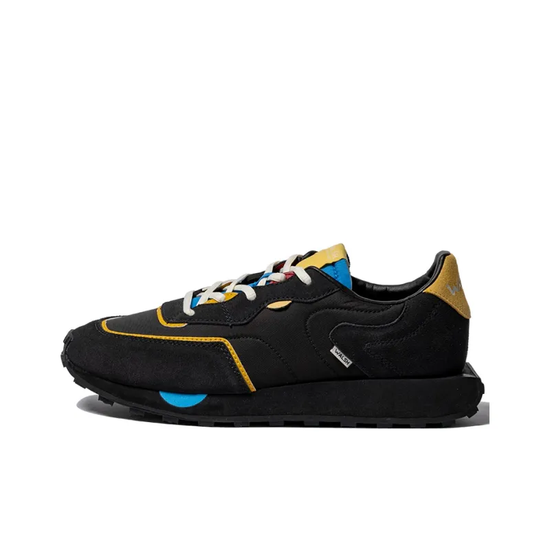 Norman Walsh Running Shoes Unisex Low Top Black-0