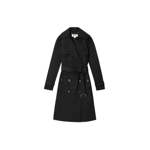 MICHAEL KORS Trench Coats Women's Black