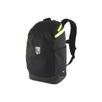 PUMA Fabric Basketball Bag Backpack Regular Unisex Black