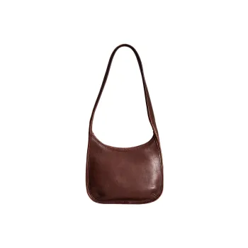 COACH Ergo Glove Tanning Handbag, Shoulder Bag Medium Size Women's Redwood Brown