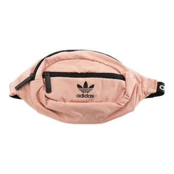 Adidas Originals Polyester Polyester One Shoulder Crossbody Fanny Pack Regular Unisex Pink/Black