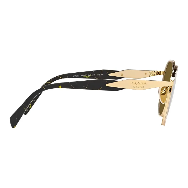 PRADA Round Frame Sunglasses-2