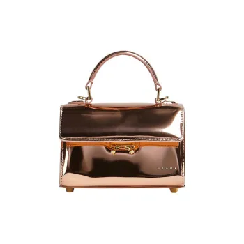 MARNI Calfskin Shoulder Bag Crossbody Bag Handbag Mini Women's Pink