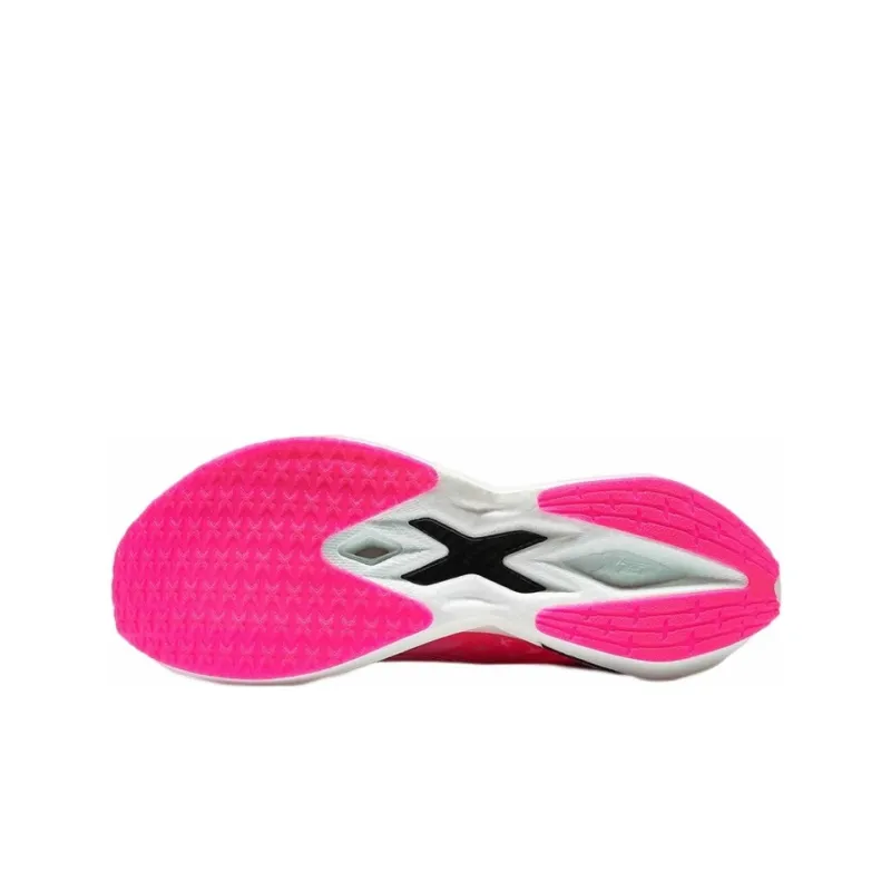 XTEP 160X 2.0 Cushioning Anti Slip And Wear Resistant Low Top Running Shoes Men's Rose Red-3