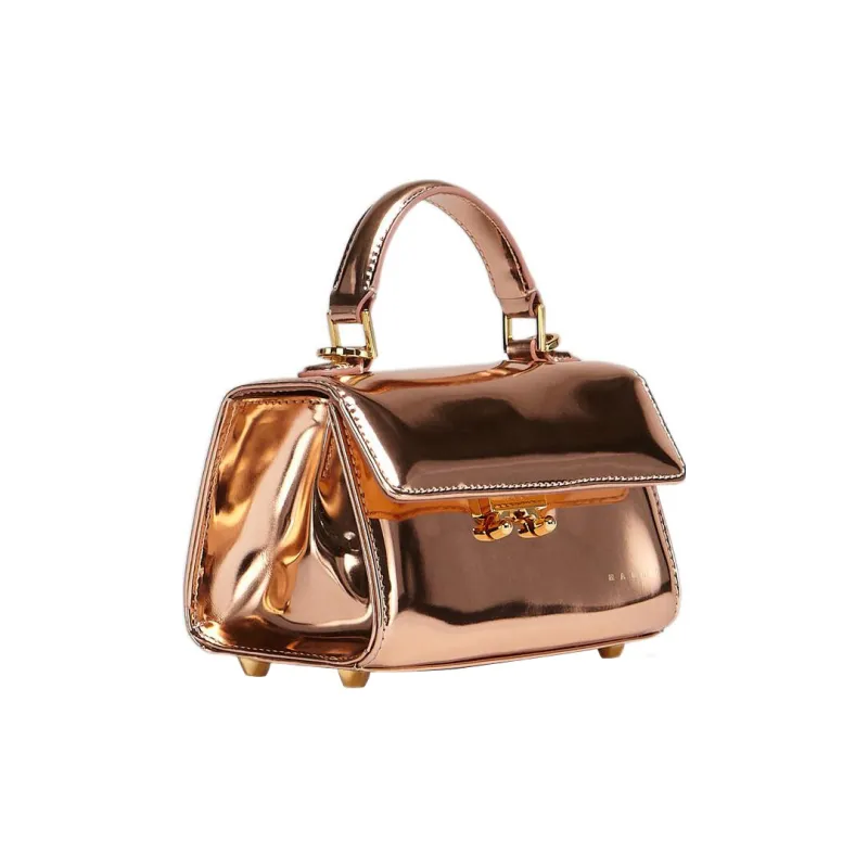 MARNI Calfskin Shoulder Bag Crossbody Bag Handbag Mini Women's Pink-1