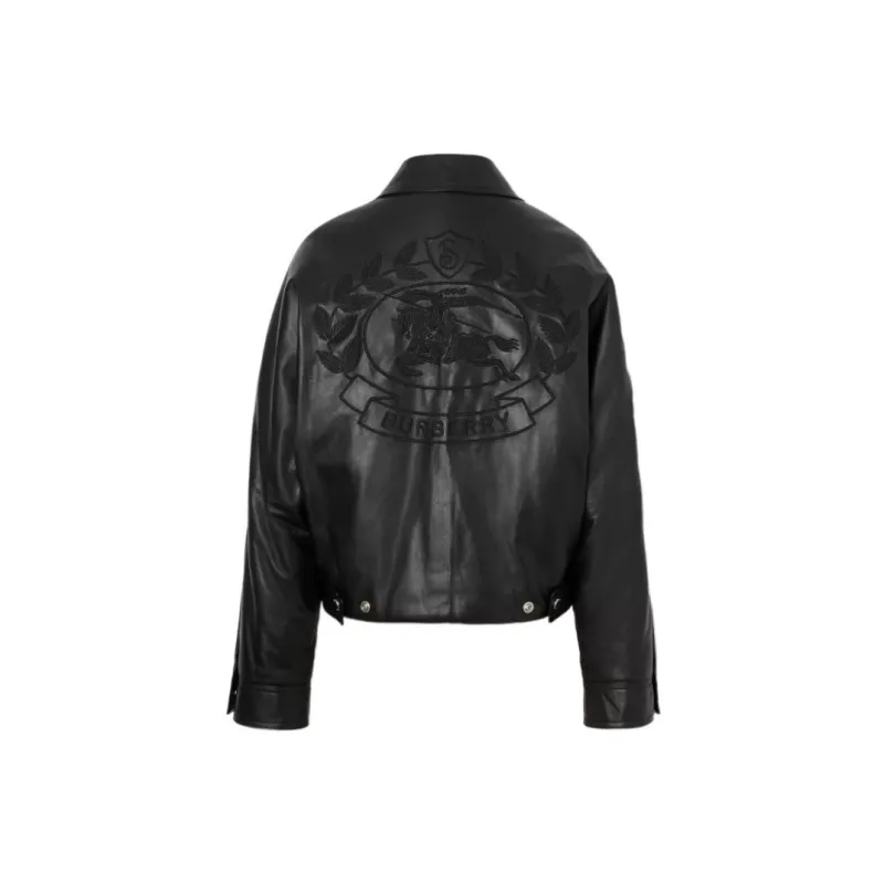 Burberry Two pocket Leather Jacket-1