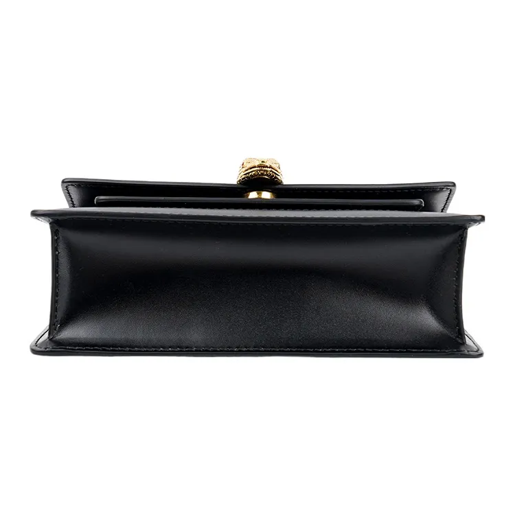 BVLGARI Alexander Wang Collaboration Calfskin Handbag Shoulder Bag Crossbody Bag Fanny Pack Small Size Women's Black-3