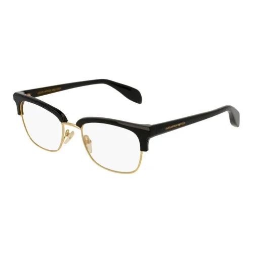 Alexander McQueen Eyeglass Frames Unisex Black