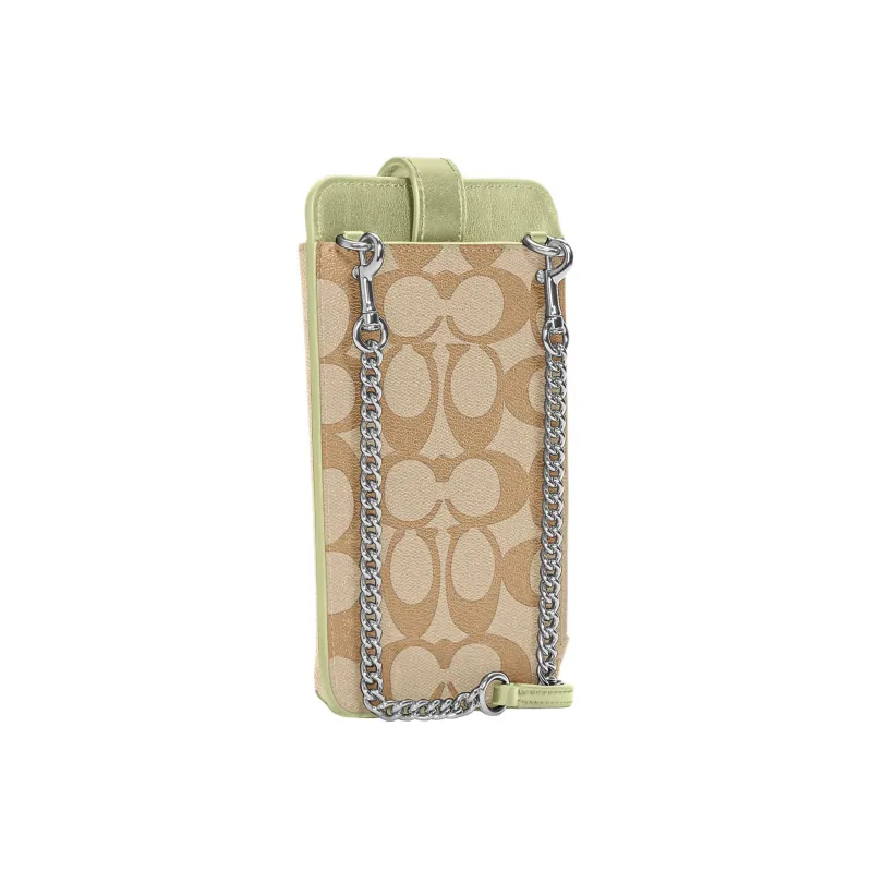 COACH N/S Cellphone Pouches Green-1