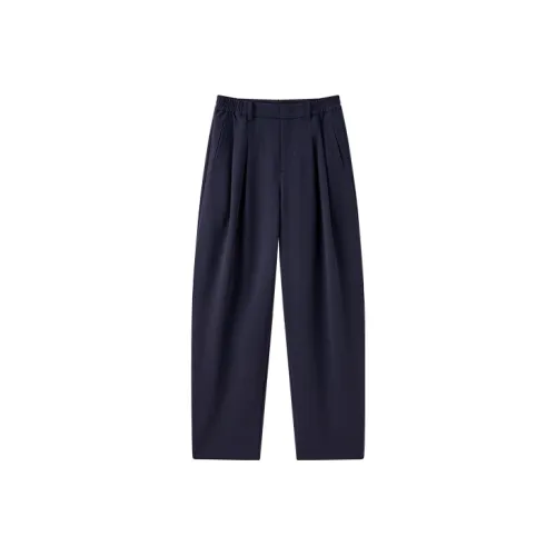 PEACEBIRD Suit Trousers Women's Navy Blue