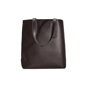 COACH Gotham Pebbled Leather Tote Bag, Shopping Bag, Shoulder Bag, Handbag Large Size Women's Black