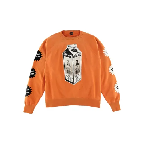 SAINT Mxxxxxx Sweatshirts Men Orange