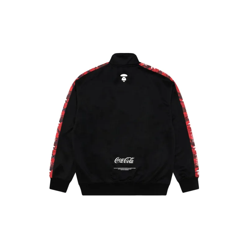 Aape X Coca Cola Logo Zip Up Jacket-1