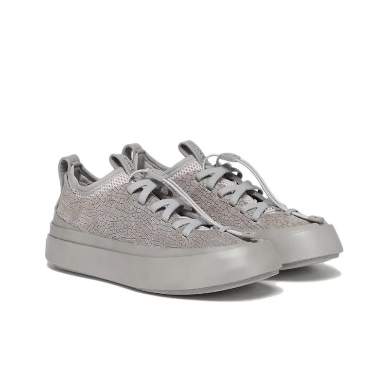 Mr. Bailey x Zegna Triple Stitch Stylish Skateboarding Shoes Men's Gray-2