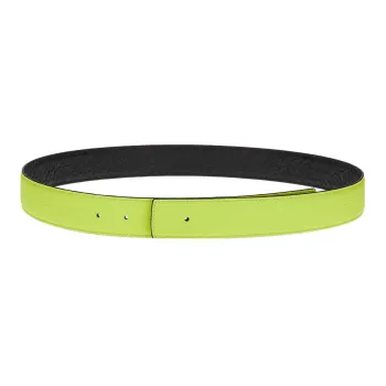 Ferragamo Leather Belts Men Green/Black