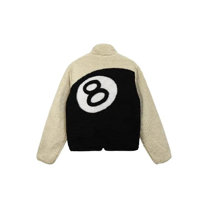 Stussy 8 Ball Sherpa Jacket-1