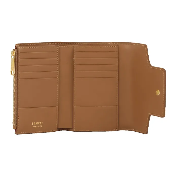 LANCEL Roxanne Leather Flap Wallet-2