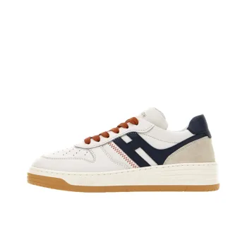 HOGAN Logo Patch Lace Up Sneakers Women's