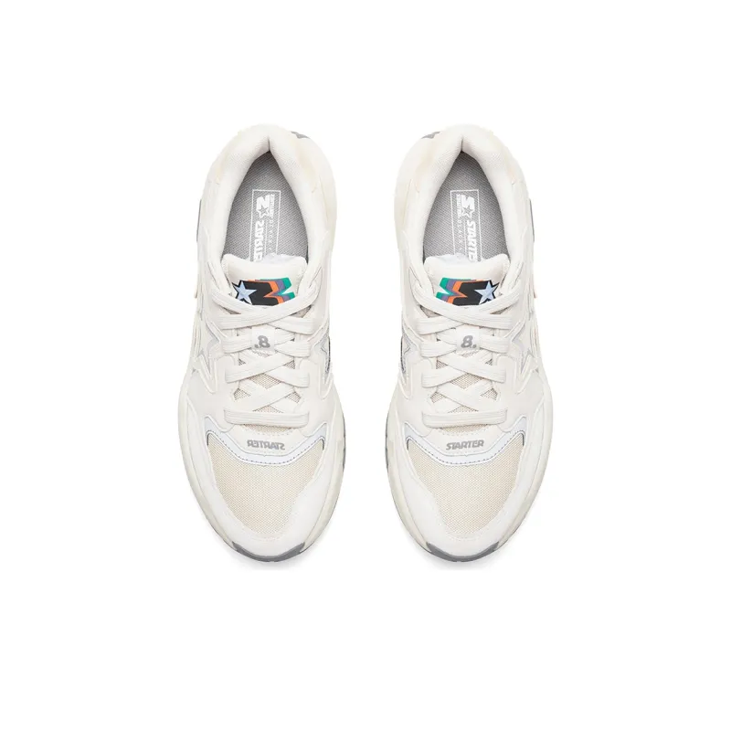 STARTER Wear-resistant Lightweight Breathable And Non-slip. Low-Top Casual Shoes Women's Beige Yellow-3