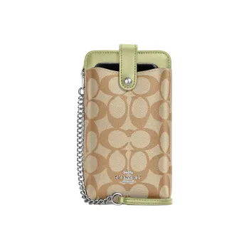 COACH N/S Cellphone Pouches Green