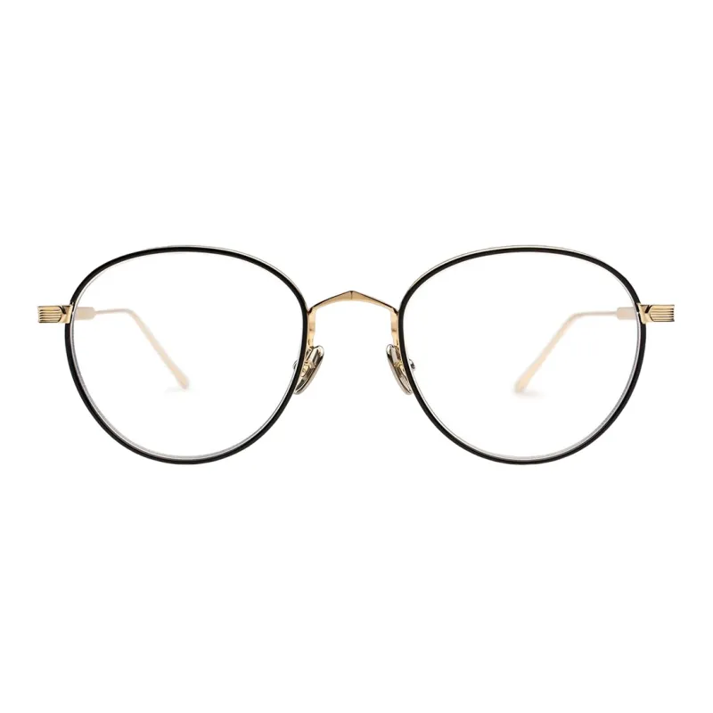 Cartier Eyeglass Frames Men Black-1