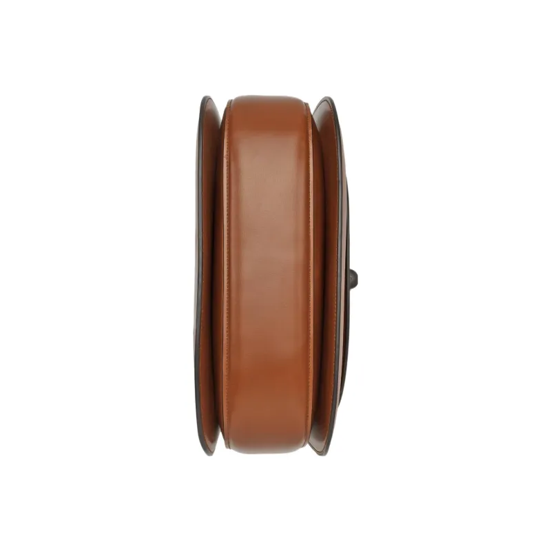 GUCCI Bamboo 1947 Leather Shoulder Bag, Crossbody Bag, Handbag Medium Size Women's Brown-7