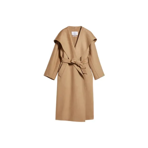 MaxMara Velvet Jackets Women's Camel