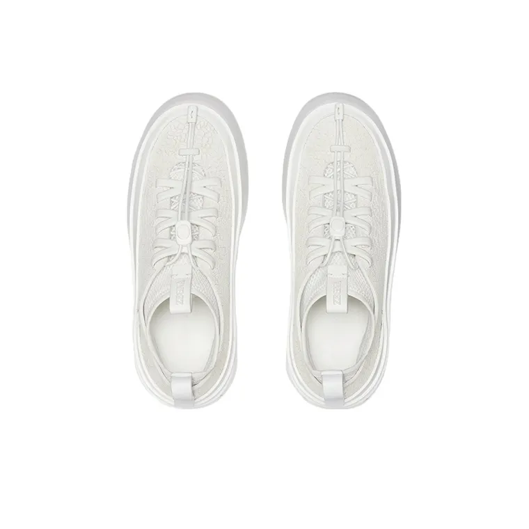 Mr. Bailey x Zegna Triple Stitch Low Top Stylish Skateboarding Shoes Men's White-3