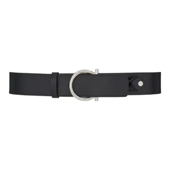 FERRAGAMO Casual Fashion Trend Smooth Buckle Men's Width 4.5cm
