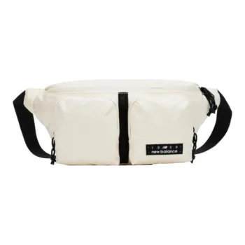 New Balance Fabric One Shoulder Crossbody Fanny Pack Regular Unisex White