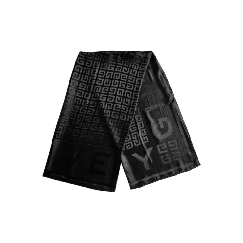 Givenchy Silk Scarves Women's Black