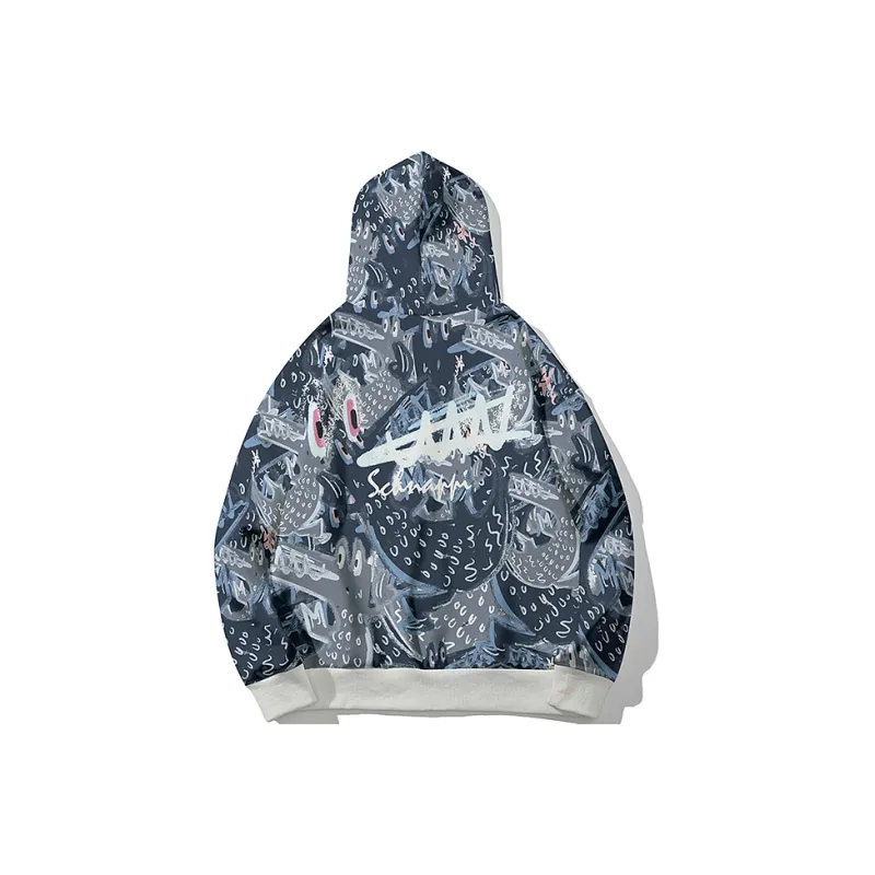 SANSYAS Sweatshirts Unisex Blue-1