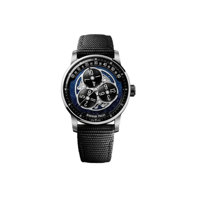 AUDEMARS PIGUET CODE 11.59 Series Automatic Mechanical Movement Men's Watch 41mm Black Dial Ceramic Watch Case-0