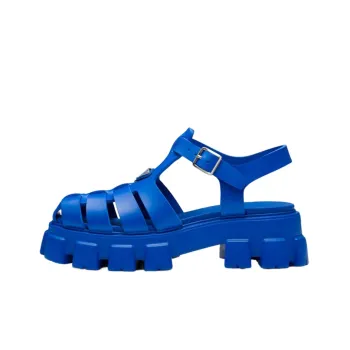 PRADA Rubber Sandal 'Sapphire Blue'