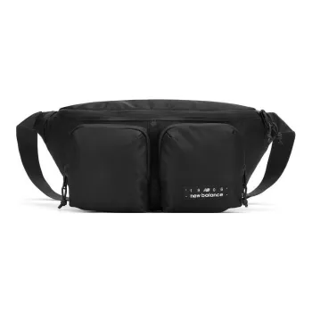 New Balance Fabric One Shoulder Crossbody Fanny Pack Regular Unisex Black