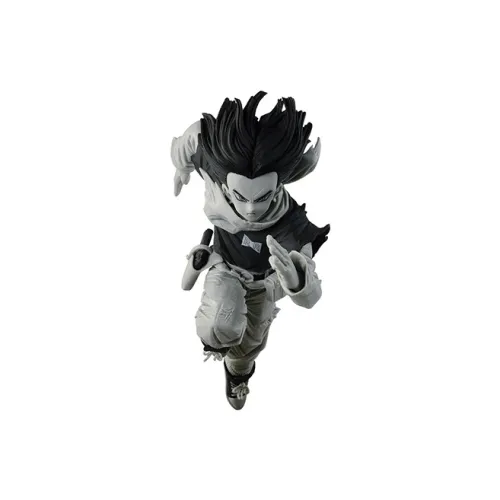 BANPRESTO Dragon Ball Characters Glasses Factory Dragon Ball Z Android 17 Size Bonus Gifts