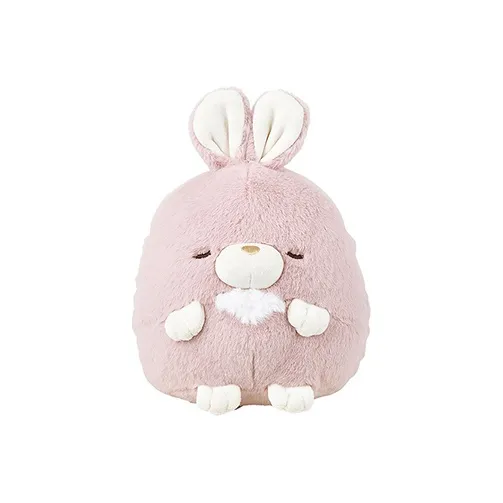 Liv Heart Warming Collection Rabbit Hamster Pink/Yellow Dolls Plush Doll 14cm Height 14cm Length-0