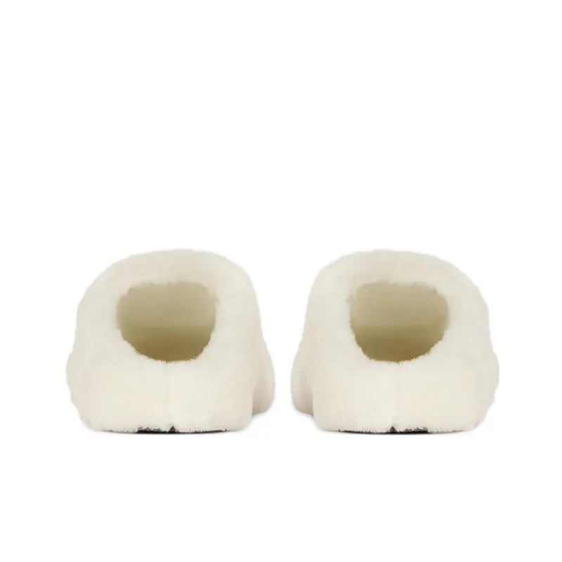 Givenchy 4G Quiet Closed Toe Slippers Women's White-4