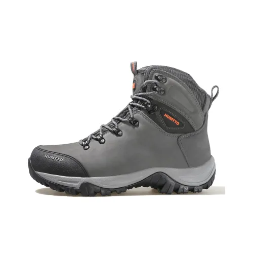 HUMTTO Hiking / Trekking Shoes Unisex High-Top Gray