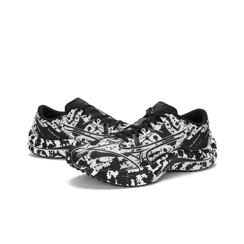 Mizuno Wave Rebellion Flash 'White Black Splatter'-2
