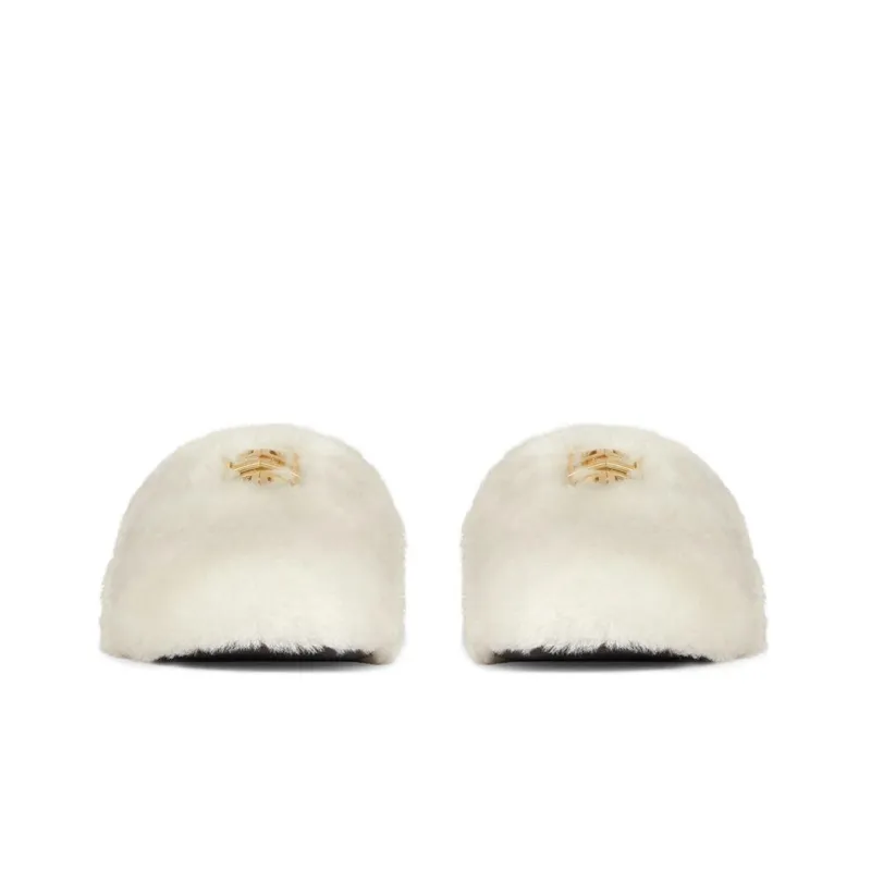 Givenchy 4G Quiet Closed Toe Slippers Women's White-3