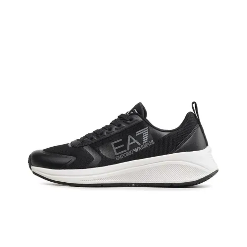 EMPORIO ARMANI EA7 Casual Shoes Unisex Low-Top Black