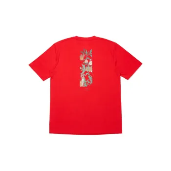 LiNing Sports Life Collection T Shirt Unisex Vermilion